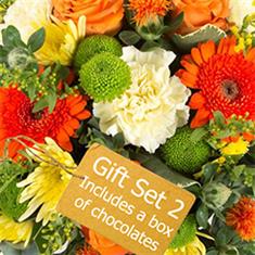 Gift Set 2 - Vase and chocolates