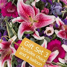 Gift Set 3 - Bouquet, Balloon &amp; chocolates
