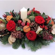 Florist choice-Noel-table centre