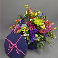 Hat Box-florist choice