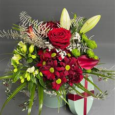 Hat Box bouquet