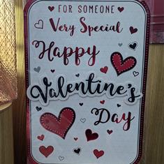 Giant valentines cards