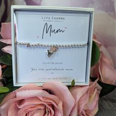 Marvellous Mum Lifecharm Bracelet