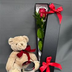 Single Red Rose Gift set