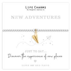 New Adventures Life Charm Bracelet