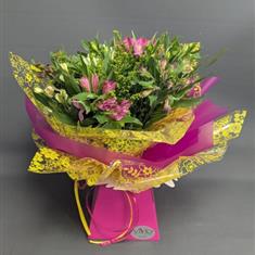Alstroemeria Hand Tied Bouquet